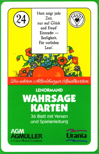 Lenormand Wahrsagekarten